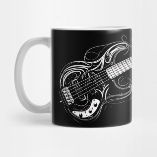 Cool Artistic Guitar Mug